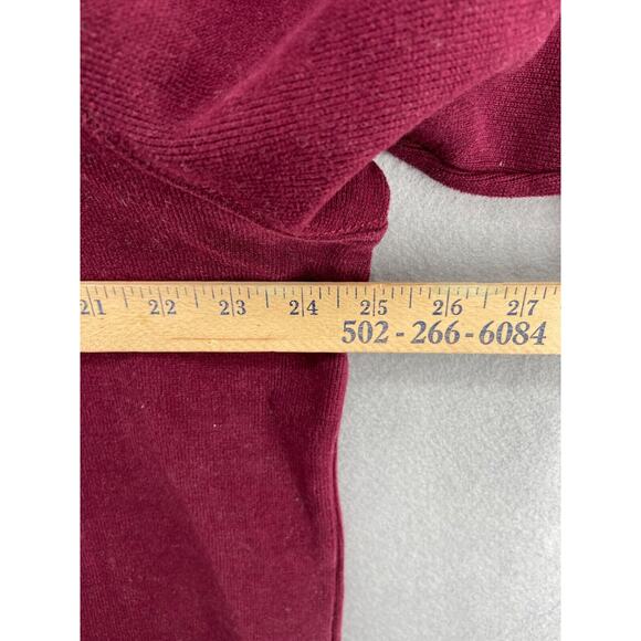 Polo Ralph‎ Lauren Sweater Mens X-Large Red 1/4 Zip Pullover Pony Logo Comfort - Picture 6 of 12